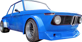 BMW 2002 blau